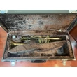 Yamaha lakkozott sárga- és gold-brass használt B-trombita