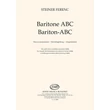 Steiner Ferenc: Bariton-ABC - zongorakíséret - kotta borító