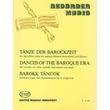 Nagy: Barokk Táncok - kotta borító