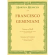 F. Geminiani: e-moll szonáta oboára - kotta