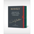 Kodály: Kórusművek - kotta vászonkiadásban, szürke díszkötésben