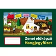 József-Szmrecsányi - Zenei előképző hangjegyfüzet borító