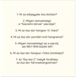 Agypróba zenesulisoknak - kártyajáték