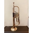 Yamaha lakkozott sárga- és gold-brass használt B-trombita