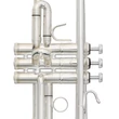 B&S Challenger II 3137/2-S ezüstözött B-trombita Monel-ventilekkel