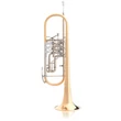B&S 3005/3TR-L gold brass, forgóventiles B-trombita