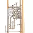 B&amp;S 3005/3TR-L trombita forgóventilek nikkelezüst cúgokkal