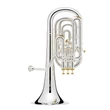 Besson Prestige Professional ezüstözött baritonkürt
