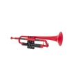 pTrumpet piros műanyag B-trombita