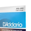 D'Addario EJ16 Phosphor Bronze akusztikus gitárhúr szett