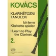 Kovács Béla: Klarinétozni tanulok 2 - kotta - régi borító