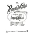 Köhler: 25 Romantikus Etűd Op. 66
