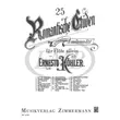 Köhler: 25 Romantikus Etűd Op. 66