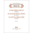 Bach, Johann Sebastian: 18 kis prelúdium – korábbi borító
