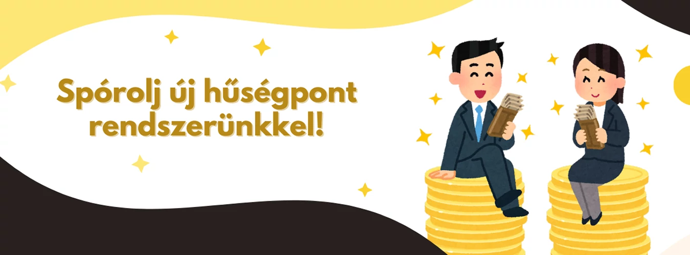 Hűségpont gyűjtés