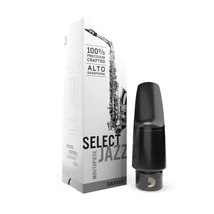 D'Addario Select Jazz ebonit, fekete altszaxofon fúvóka
