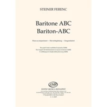 Steiner Ferenc: Bariton-ABC - zongorakíséret - kotta borító