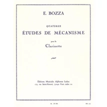 Bozza, Eugéne: Mechanikus etüdök