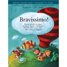 Lakos Ágnes: Bravissimo! Híres dallamok zongorára – kotta