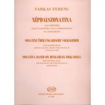 Farkas Ferenc: Népdalszonatina - kotta