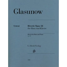A. Glazunov: Rêverie Opus 24 - kürt és zongora kotta