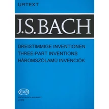 Bach, Johann Sebastian: Háromszólamú invenciók – kotta