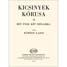 Bárdos Lajos: Kicsinyek kórusa 2. – kotta