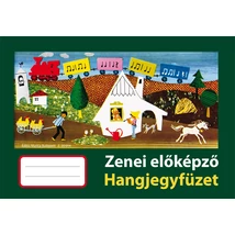 József-Szmrecsányi - Zenei előképző hangjegyfüzet borító