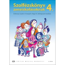 Dobszay László: Szolfézskönyv zeneiskolásoknak 4. – kotta