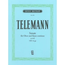 Telemann, Georg Philipp: Sonata in G minor TWV 41:g6 - kotta