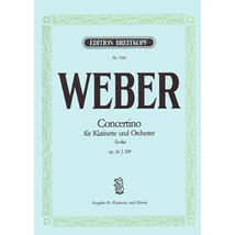 Weber: Concertino kotta borító