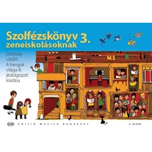 Dobszay László: Szolfézskönyv zeneiskolásoknak 3. – kotta