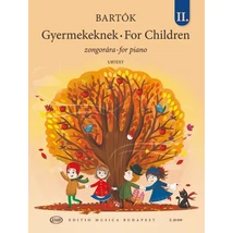 Bartók Béla: Gyermekeknek II. – kotta