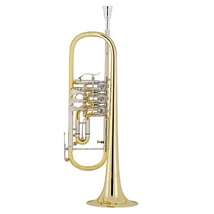 Cerveny CTR 501RT sárgaréz B-trombita nikkelezüst befúvócsővel