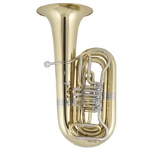 V. F. Cerveny CBB 681-4 sárgaréz B-tuba nikkelezüst befúvócsővel