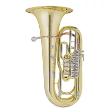 V. F. Cerveny CFB 653-5 sárgaréz F-tuba vörösréz befúvócsővel