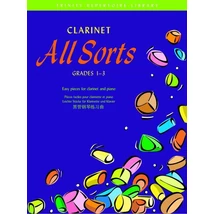Harris, Paul: Clarinet All Sorts. Grades 1-3 - kotta klarinétra és zongorára