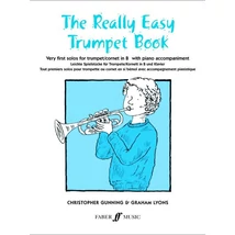 Gunning, Christopher &amp;amp; Lyons, Graham: Really Easy Trumpet Book (with piano) – kotta