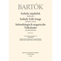 Bartók Béla: Székely népdalok – kotta