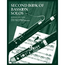 Walter Bergmann, Lyndon Hilling: Second Book of Bassoon Solos - borító