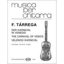 Tárrega: Velencei karnevál – kotta