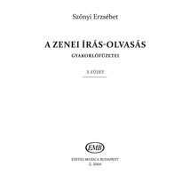 Szőnyi Erzsébet: A zenei írás-olvasás gyakorló füzetei 3.