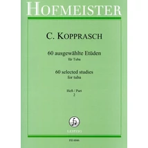 Kopprasch: 60 ausgewählte Etüdn für Tuba – kotta