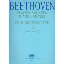 Beethoven, Ludwig van: Zongoraszonáták 3. – kotta