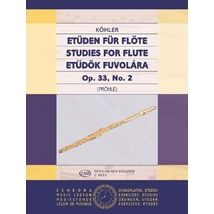 Köhler, Ernesto: Etűdök fuvolára 2