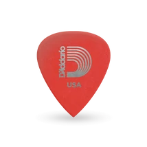 D'Addario Duralin Precision 0,50 mm, piros gitár pengető