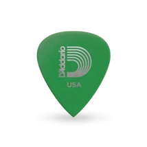D'Addario Duralin Precision 0,85 mm, zöld gitár pengető