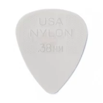 Dunlop Nylon Standard 0,38 mm vastag, fehér pengető