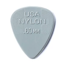 Dunlop Nylon Standard 0,60 mm vastag, világosszürke pengető