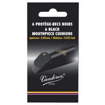 Vandoren fogvédő gumi csomag - 0,8 mm, fekete